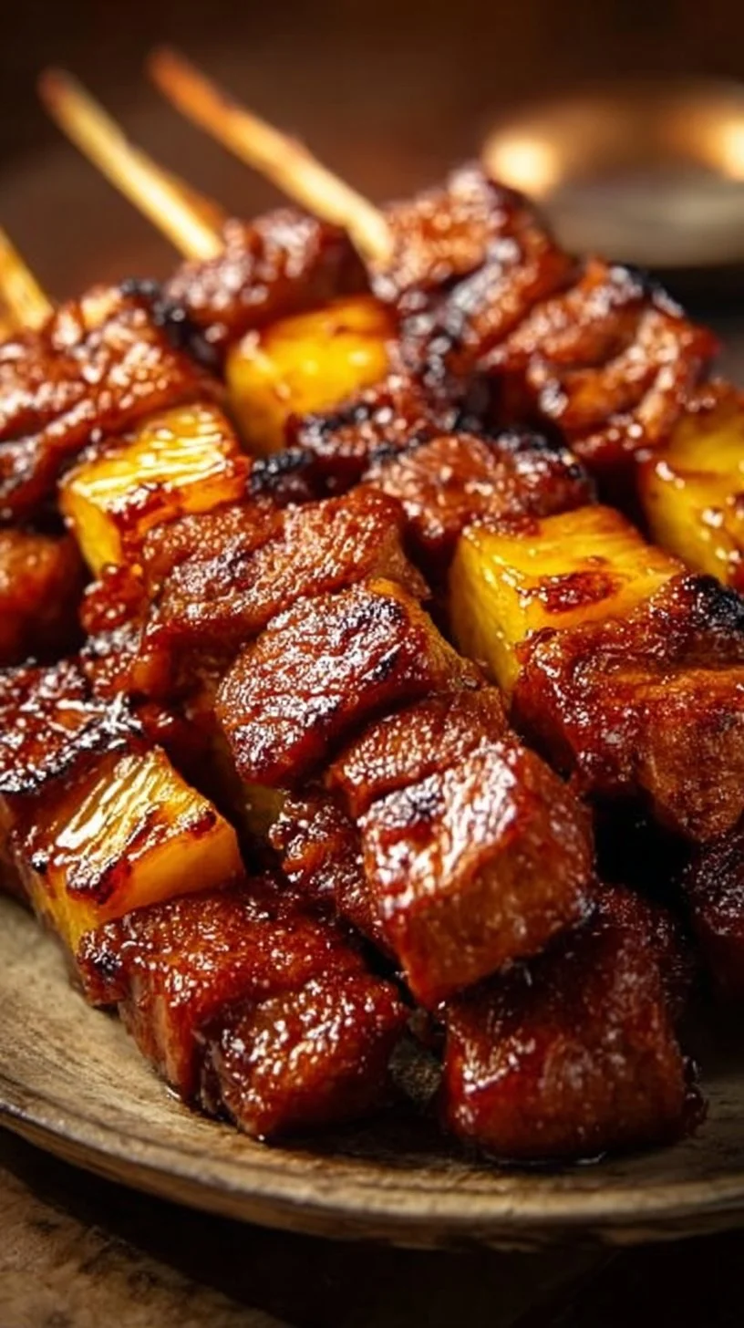 Pineapple BBQ Pork Skewers: A 15-Minute Grilling Dream