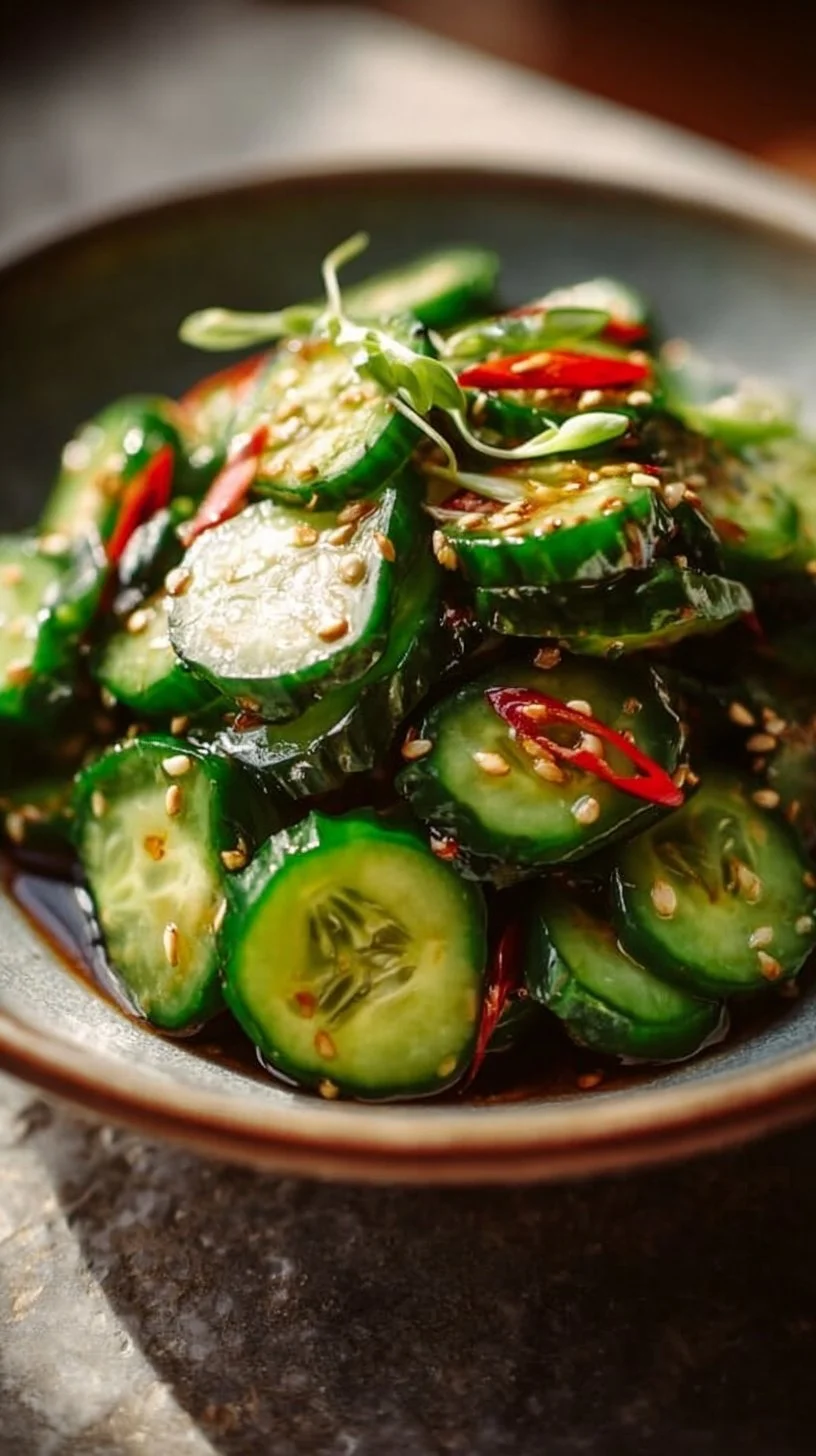 Refreshing Asian Cucumber Salad Cucumber Salad Refreshing Asian Cucumber Salad