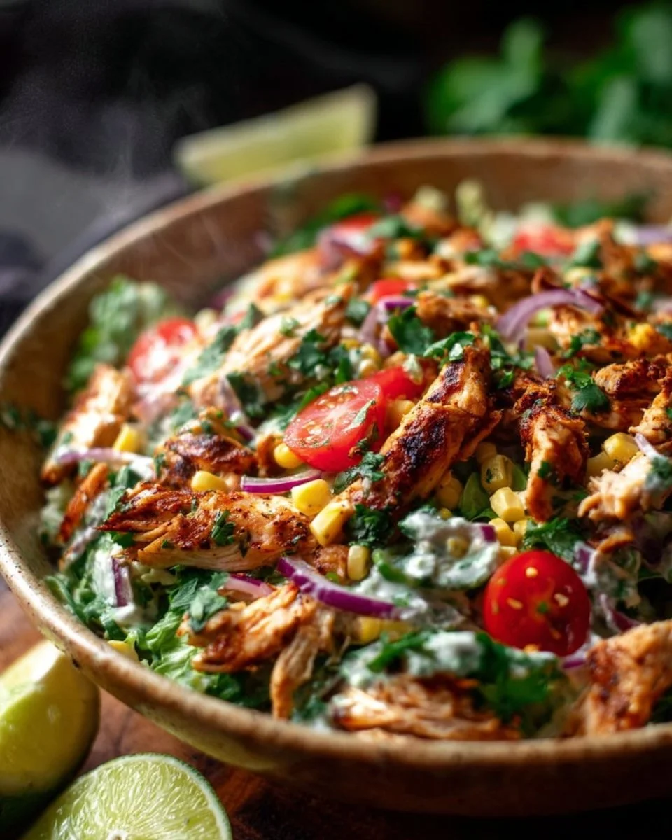 Chipotle Lime Chicken Salad