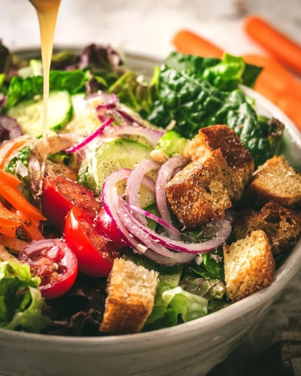 Classic House Salad - Quick and Easy