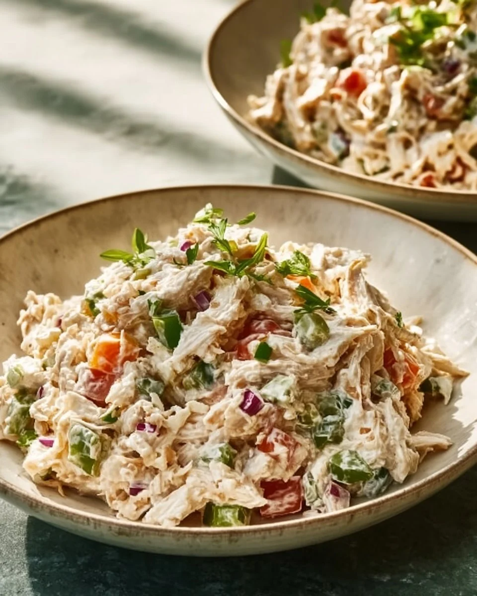 Cottage Cheese Chicken Salad