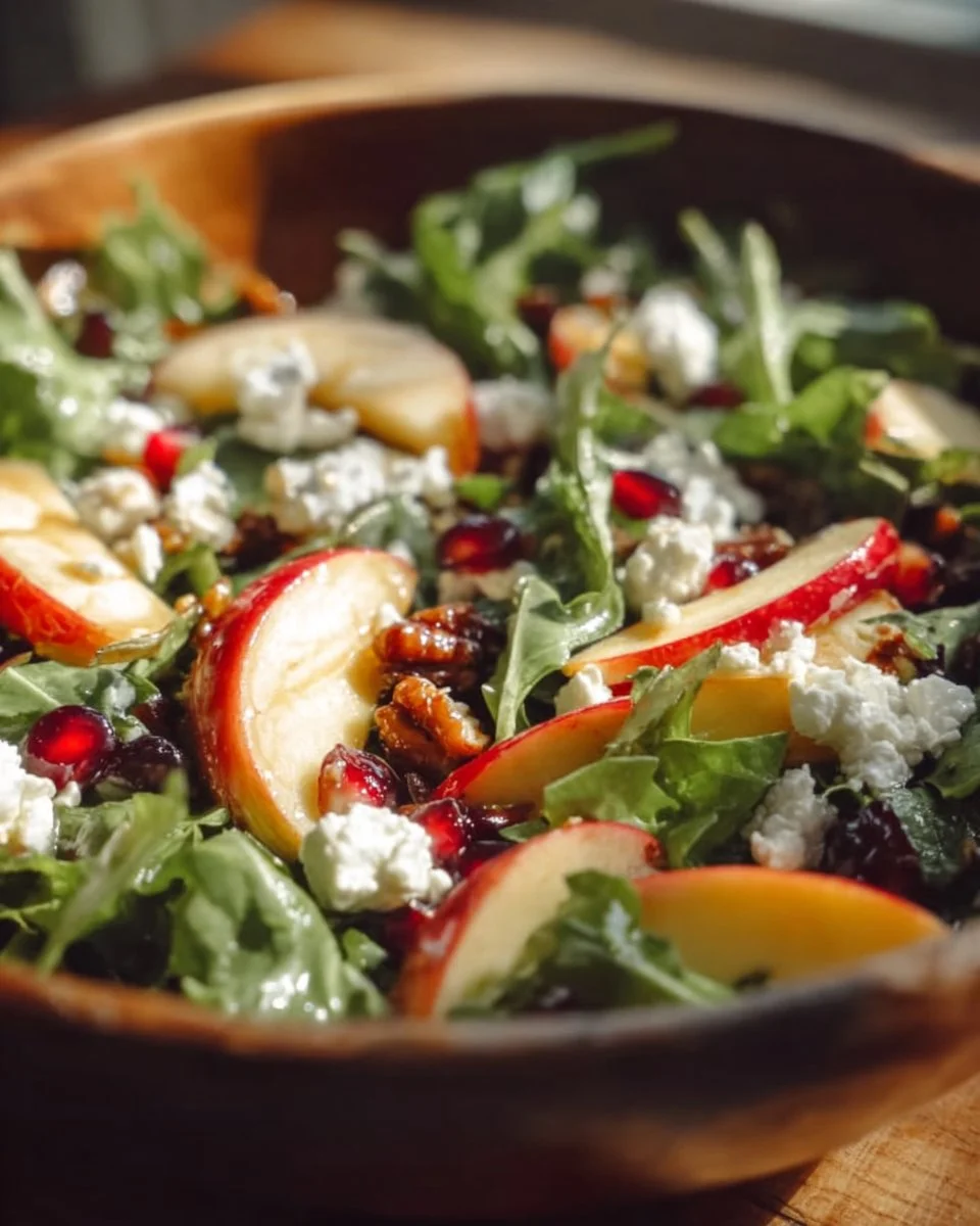 Honeycrisp Apple and Feta Salad