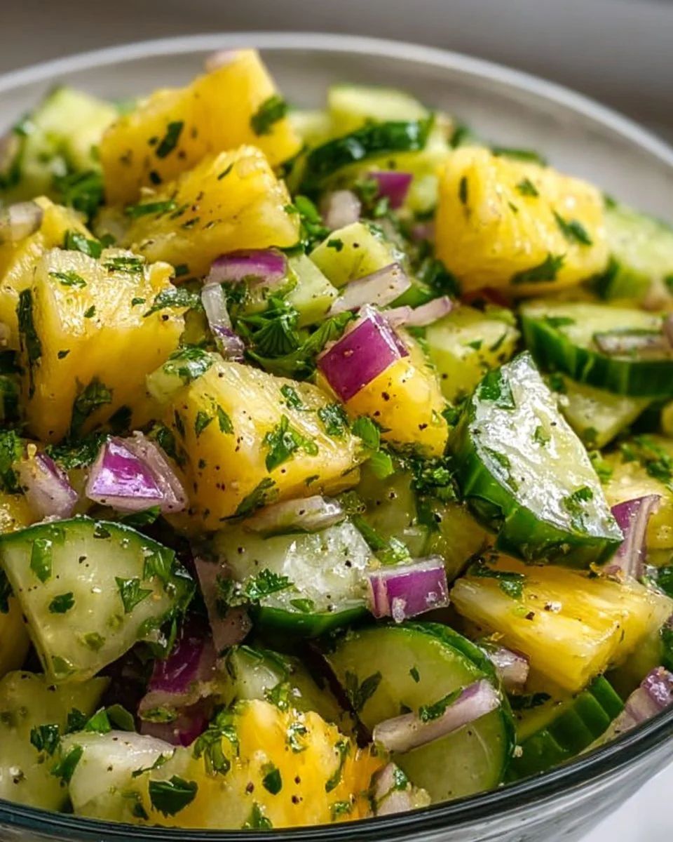 Pineapple Cucumber Salad Pineapple Cucumber Salad Pineapple Cucumber Salad