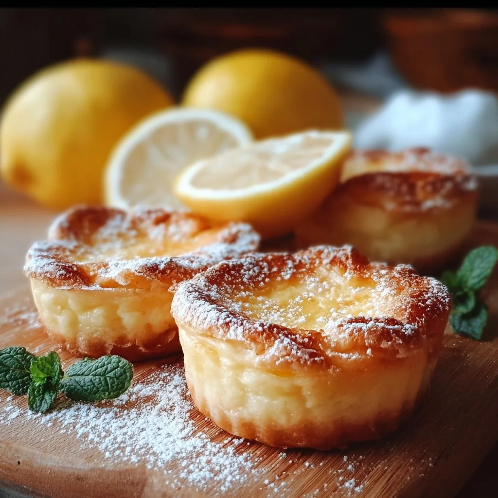 Baby Lemon Impossible Pies