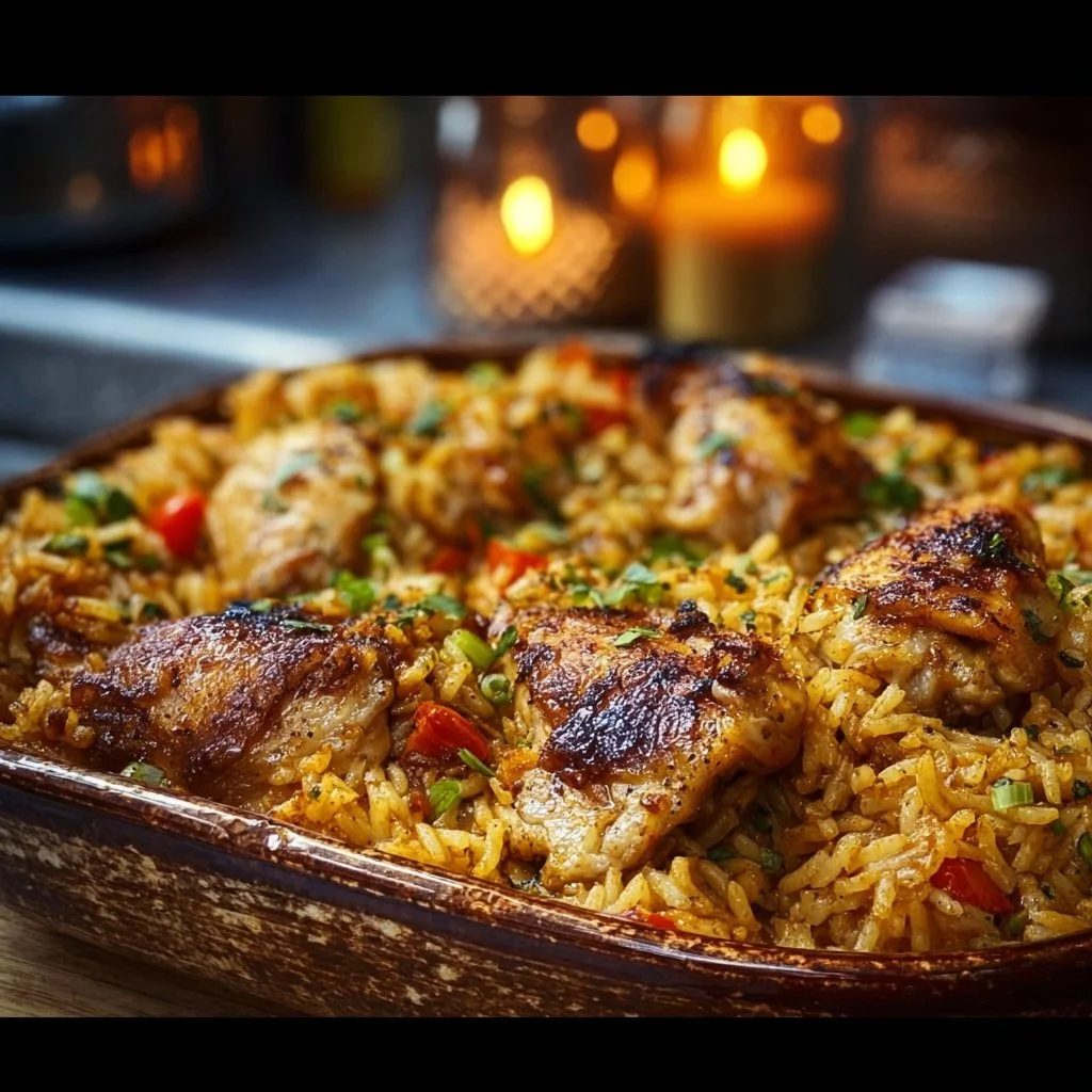 Caribbean Chicken and Rice