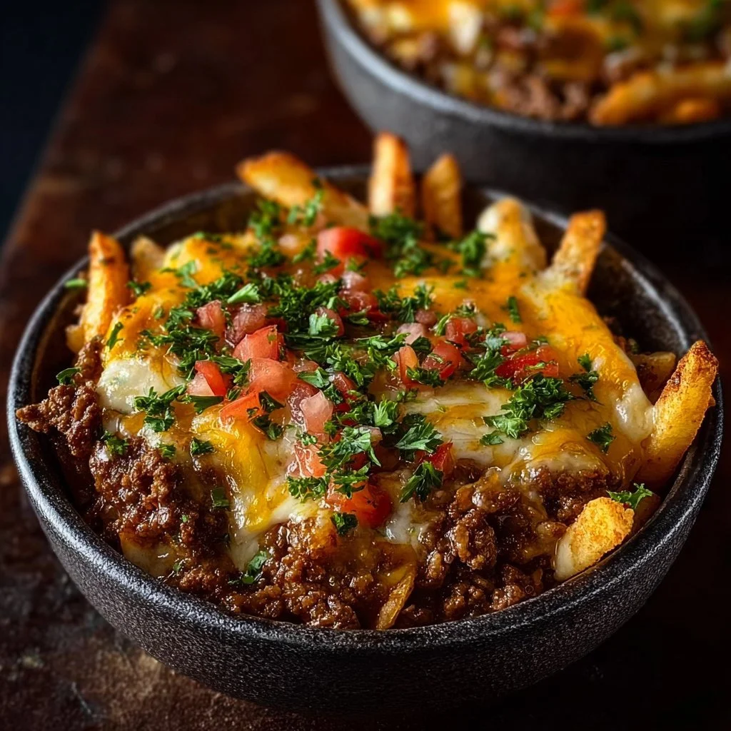 Cheeseburger French Fry Casserole