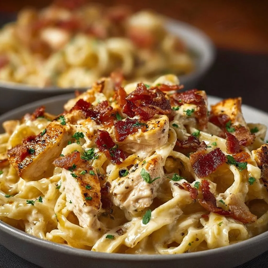 Chicken Bacon Ranch Pasta