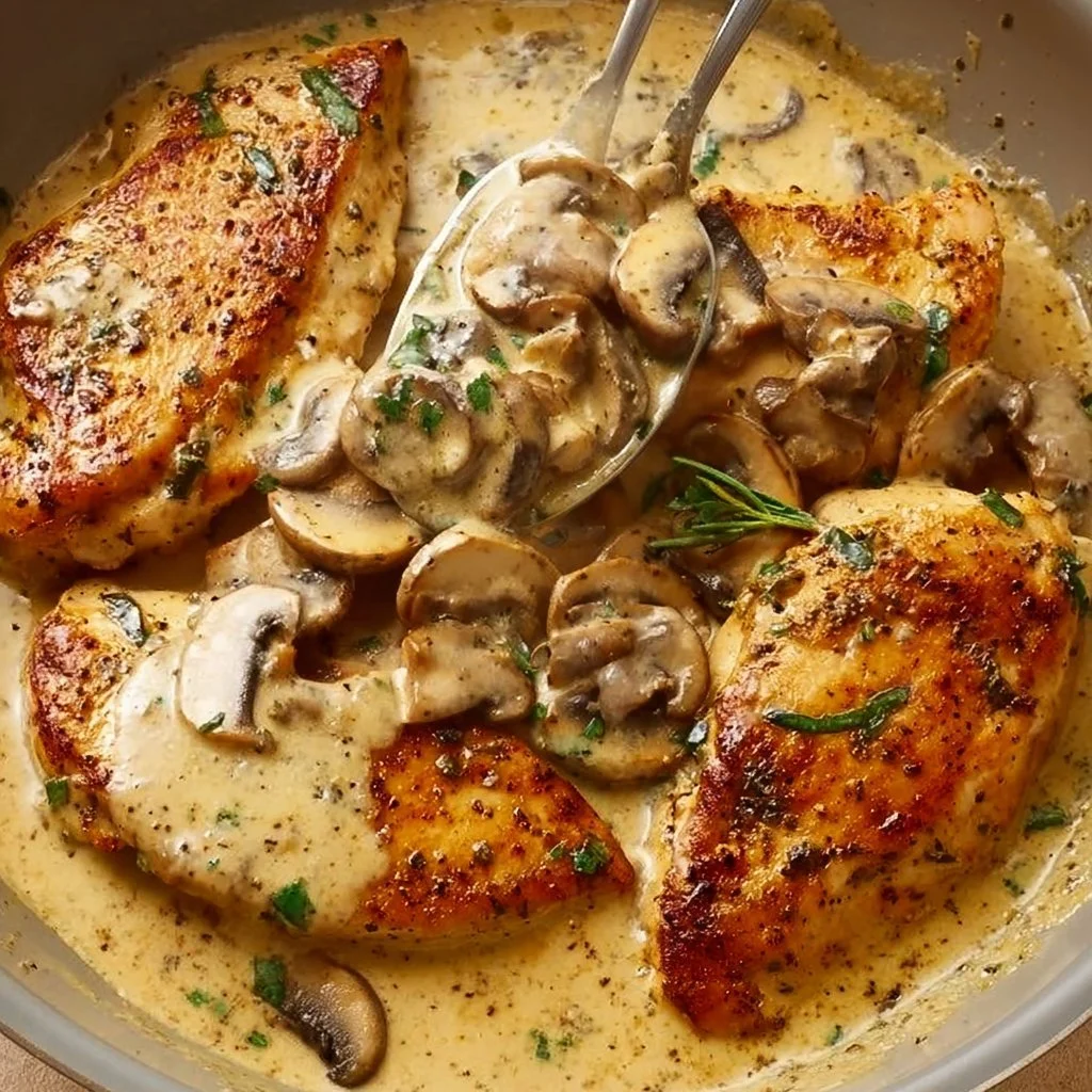 Creamy Mushroom Chicken