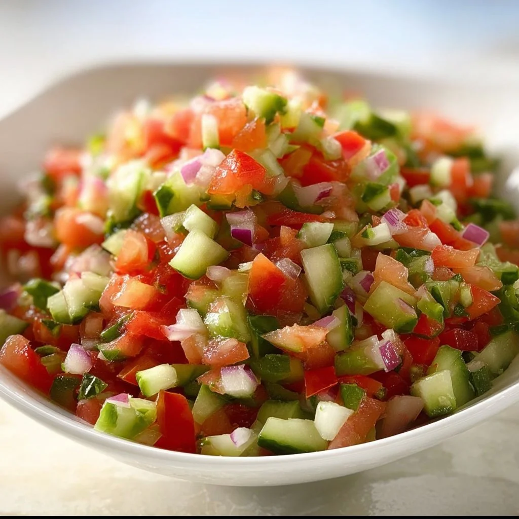 Easiest Shirazi Salad Shirazi Salad Easiest Shirazi Salad