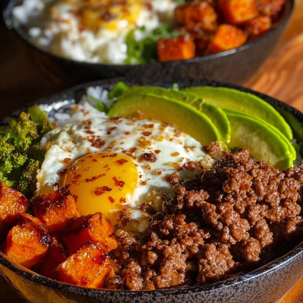 High-Protein Beef Bowls