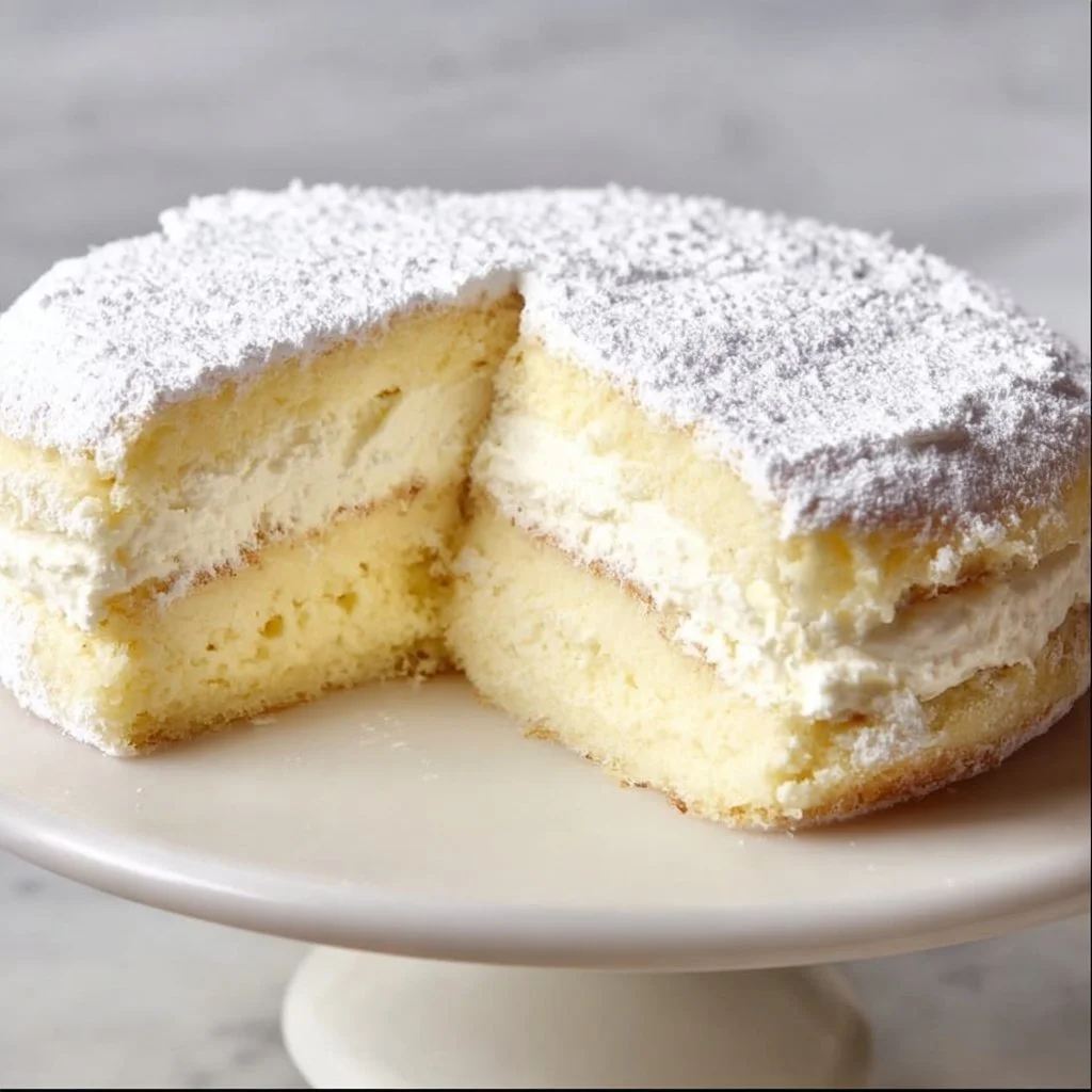 Italian Lemon Cream Cake