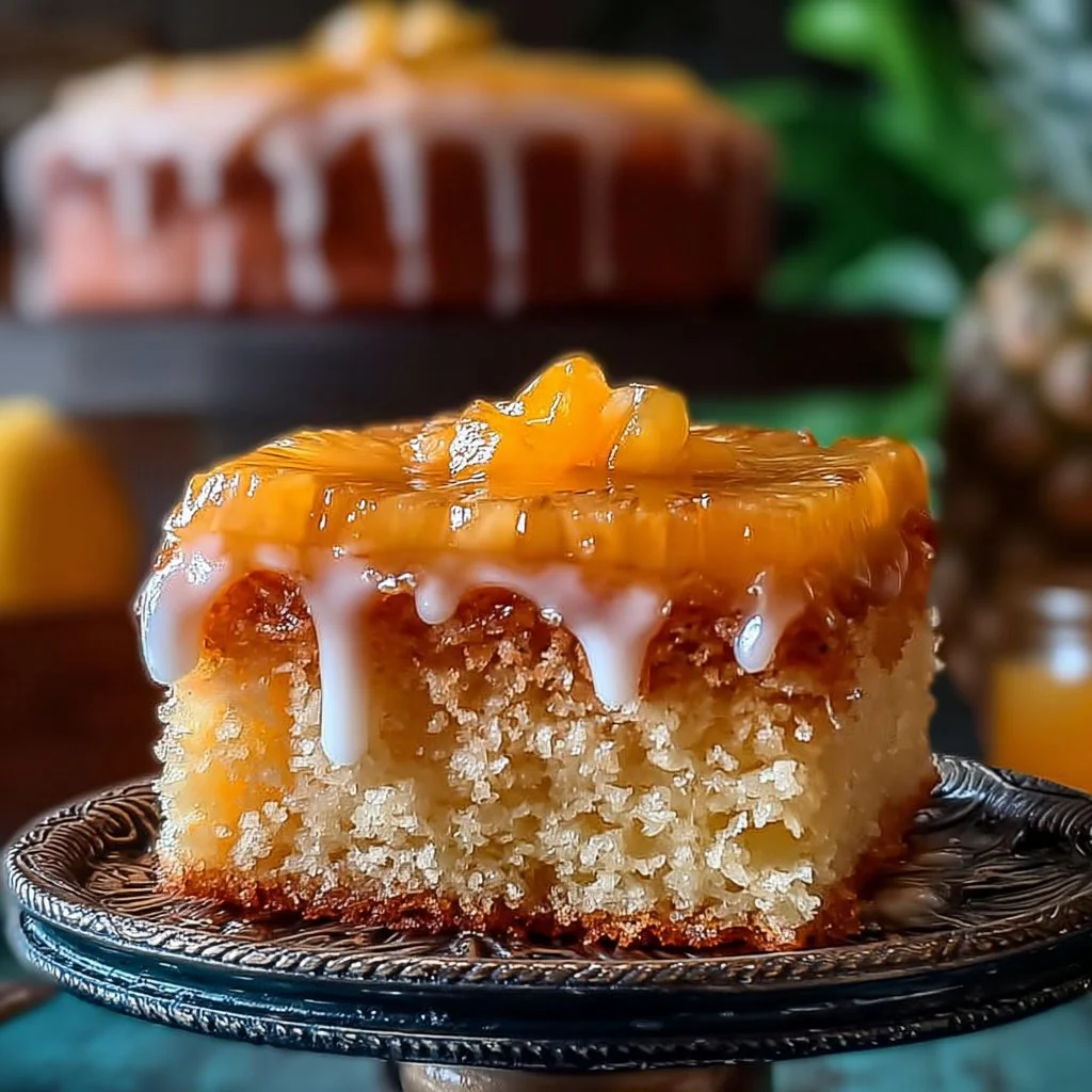 Juicy Pineapple Heaven Cake