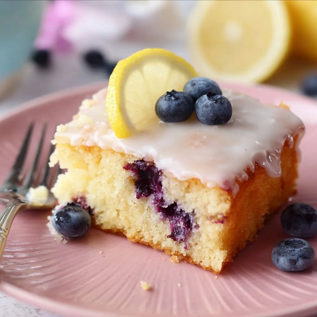 Lemon Blueberry Sheet Cake Lemon Blueberry Cake Lemon Blueberry Sheet Cake topped with fresh blueberries and lemon zest