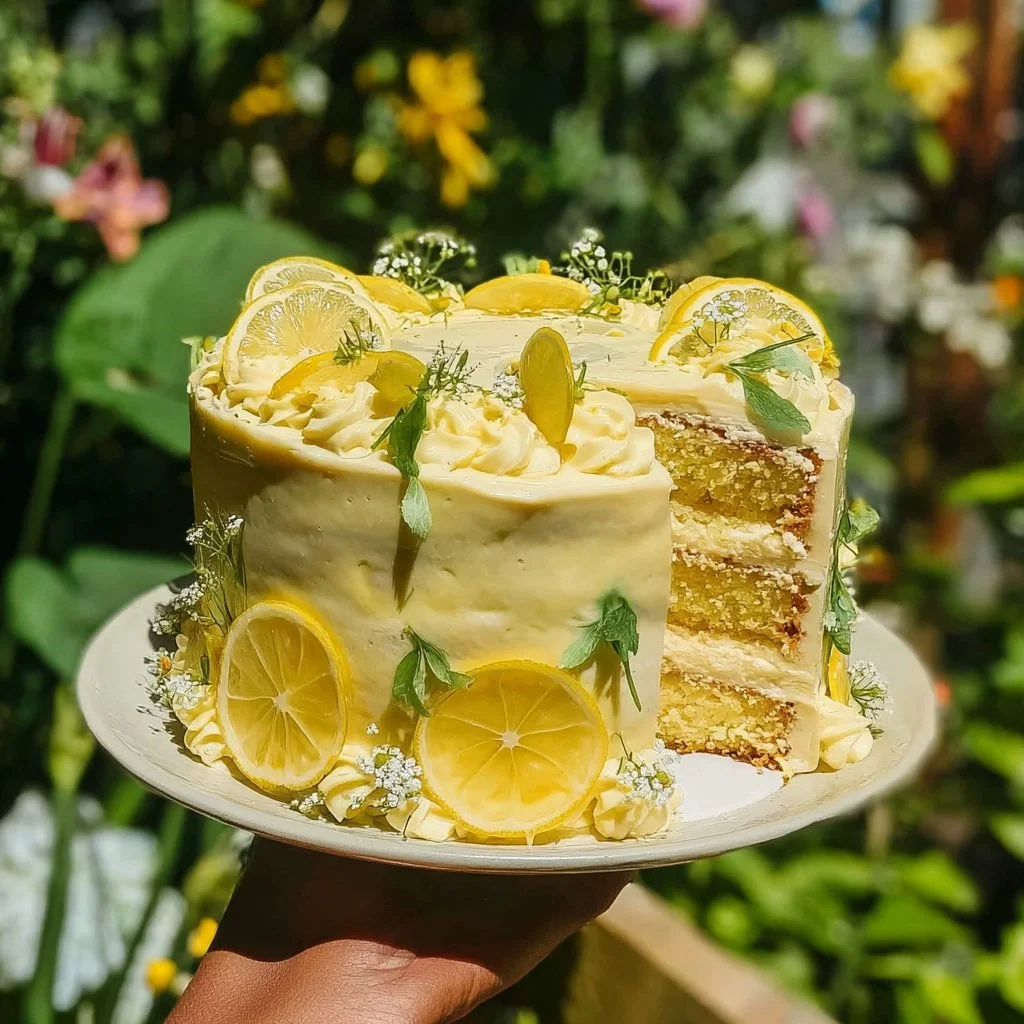 Lemon Chantilly Cake
