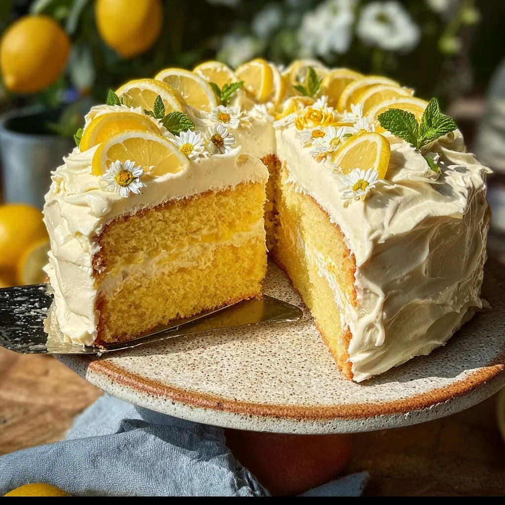 Lemon Chantilly Cake