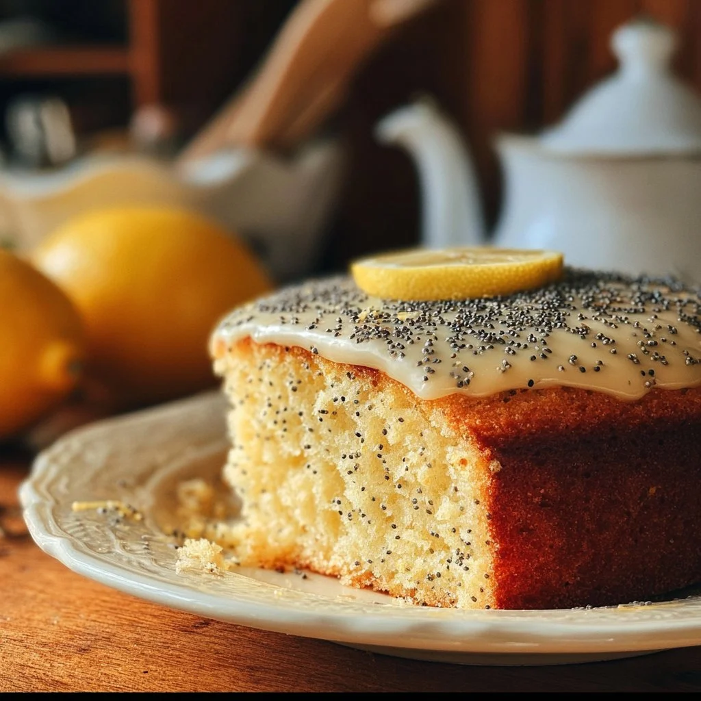 Lemon Poppy Seed Cake