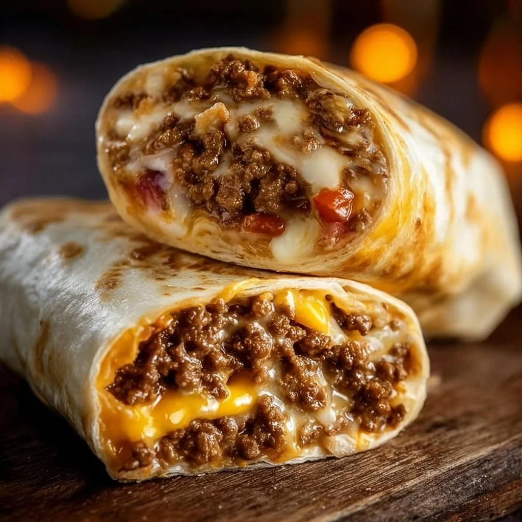 Loaded Taco Bell Beefy Melt Burrito