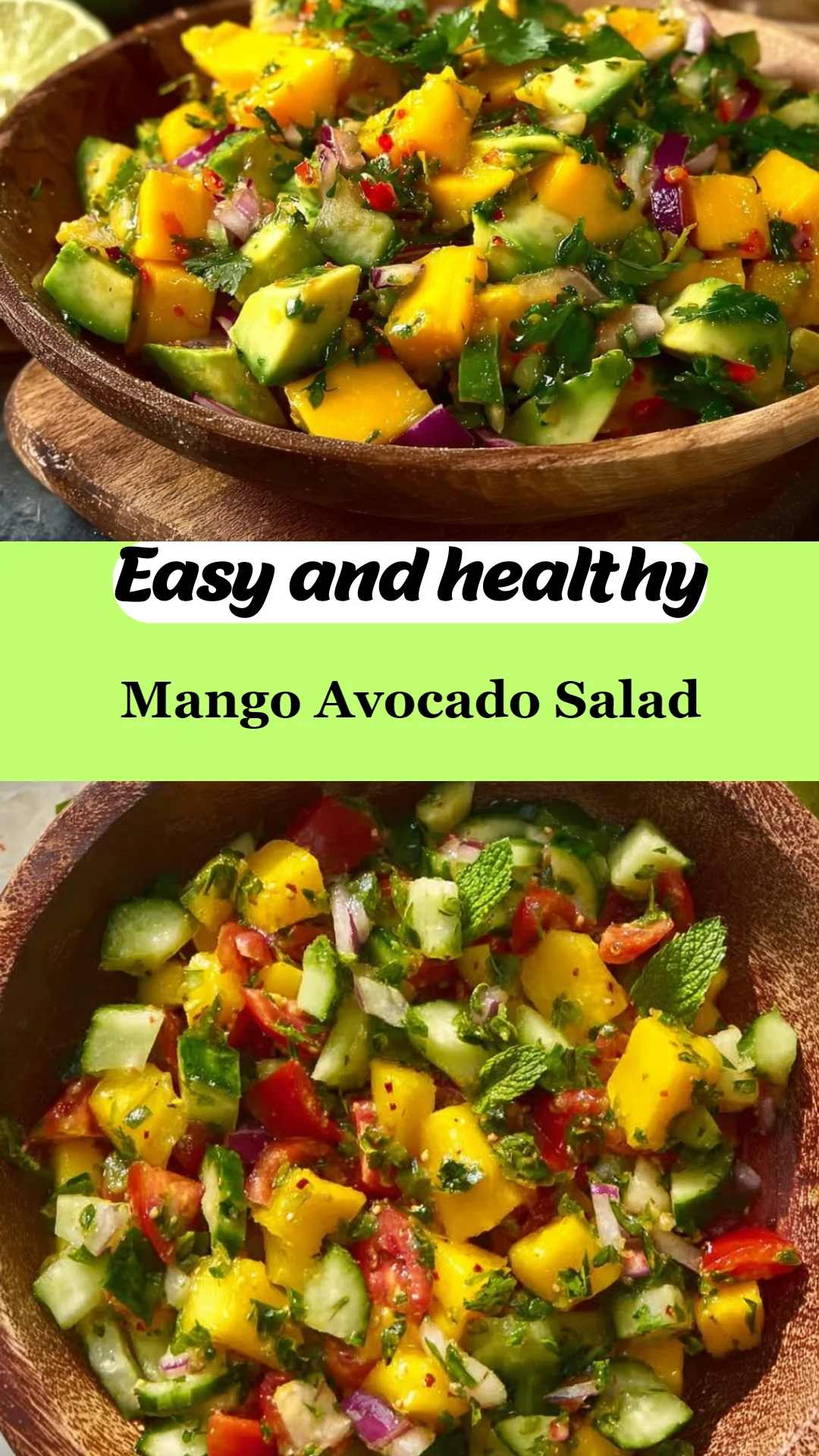 Mango Avocado Salad