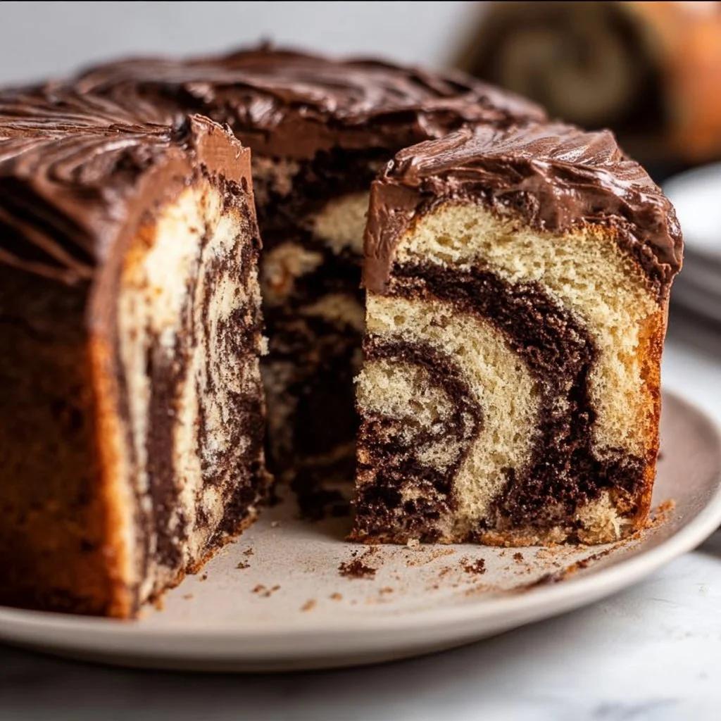Marble Cake Recipe