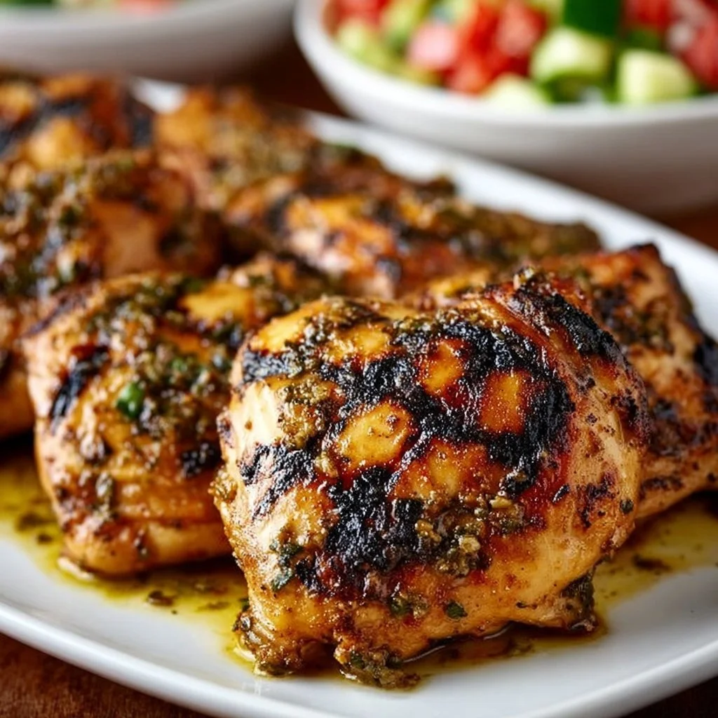 Mediterranean Chicken Marinade chicken marinade Mediterranean chicken marinade in a bowl with fresh herbs and spices