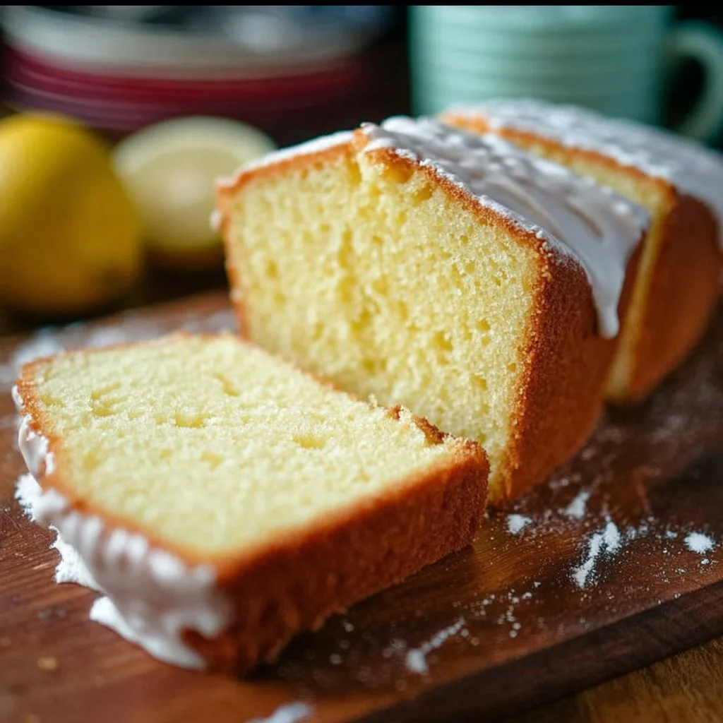 Meyer Lemon Pound Cake
