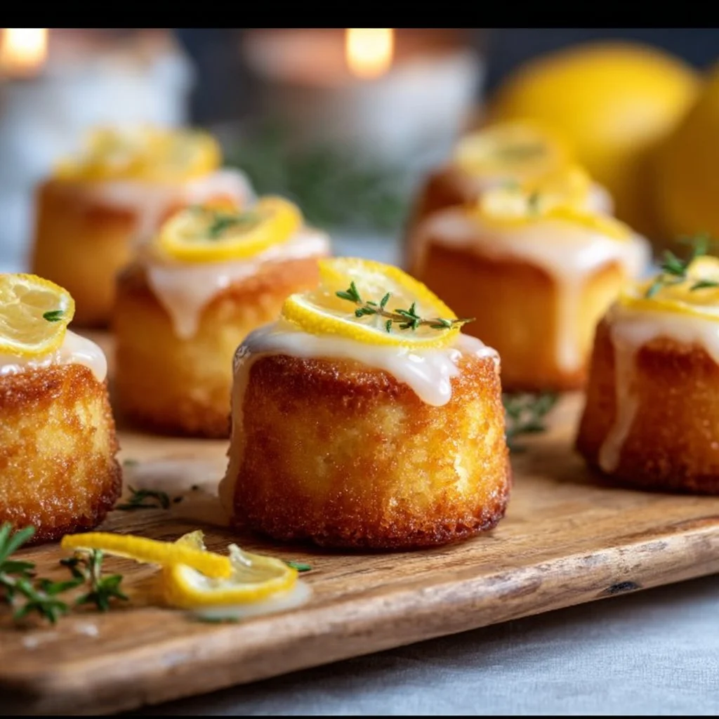 Mini Lemon Drizzle Cakes