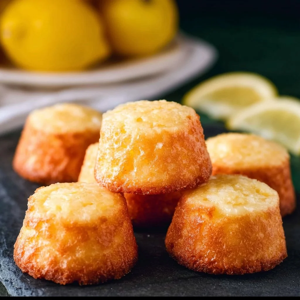 Mini Lemon Drop Cakes