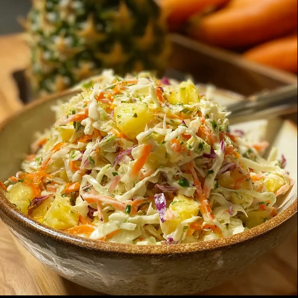 Pineapple Coleslaw
