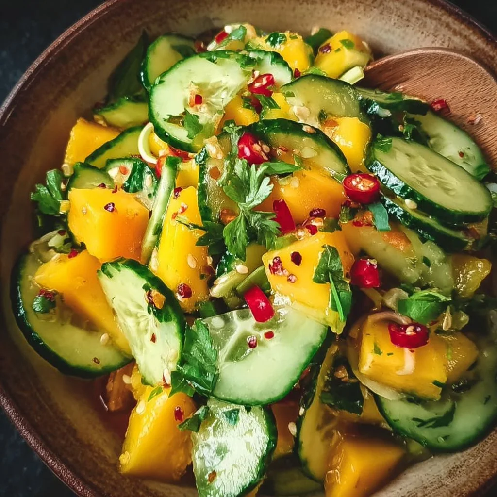 Thai Mango Cucumber Salad