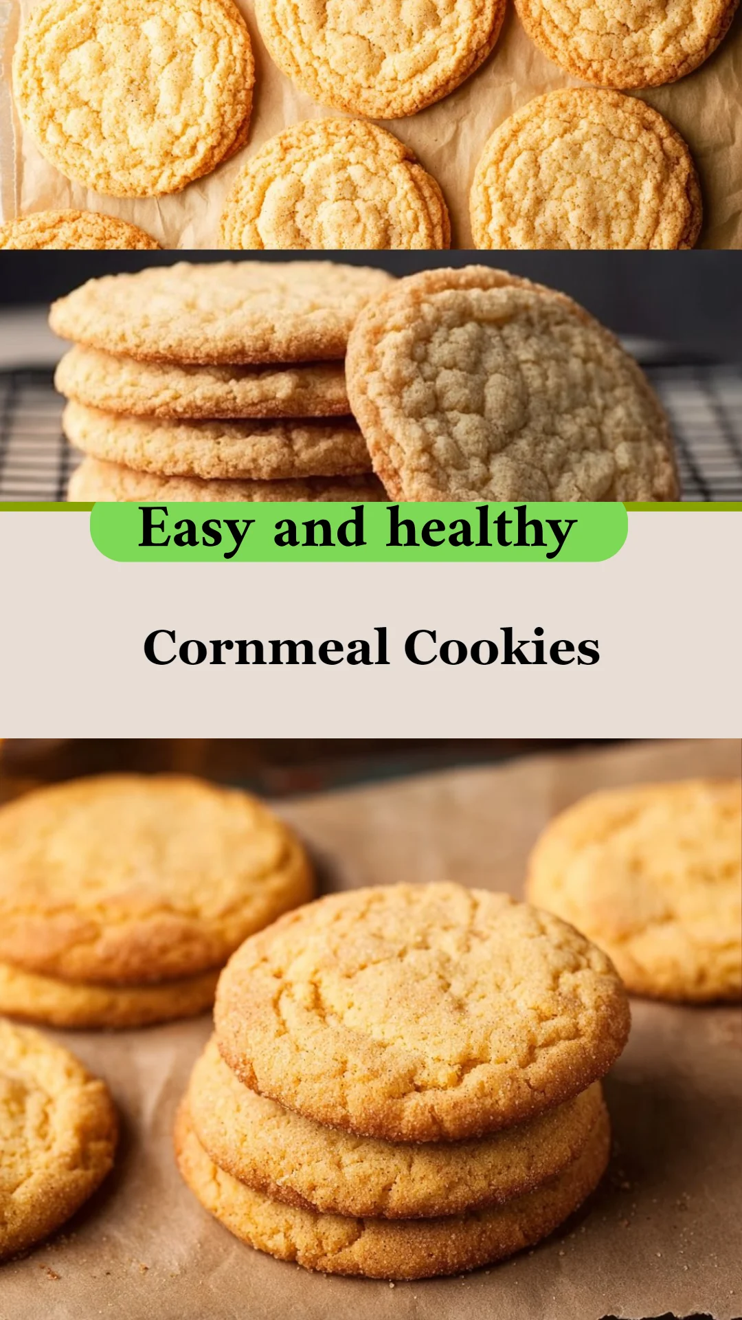 Cornmeal Cookies
