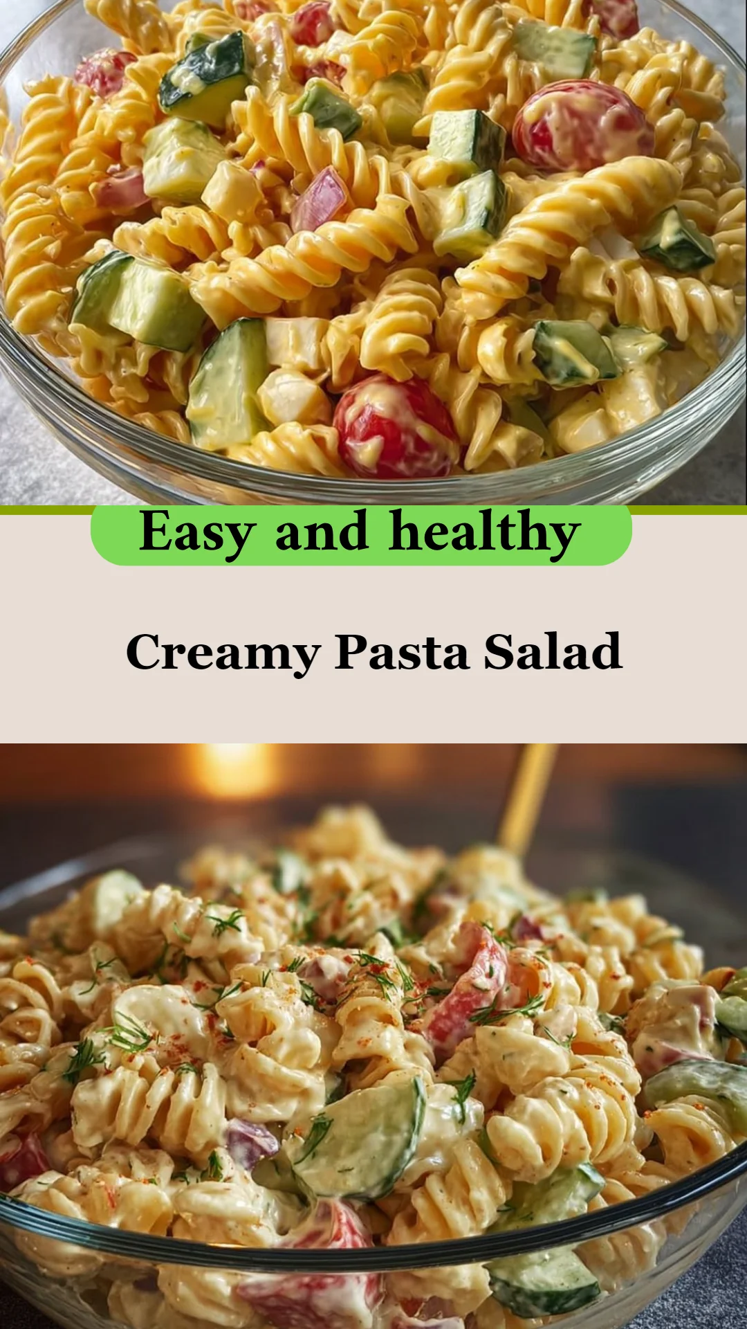 Creamy Pasta Salad