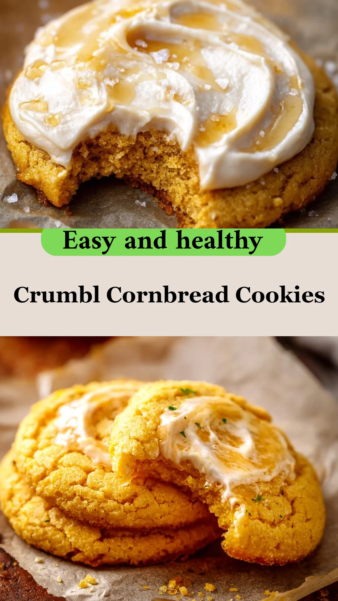 Crumbl Cornbread Cookies