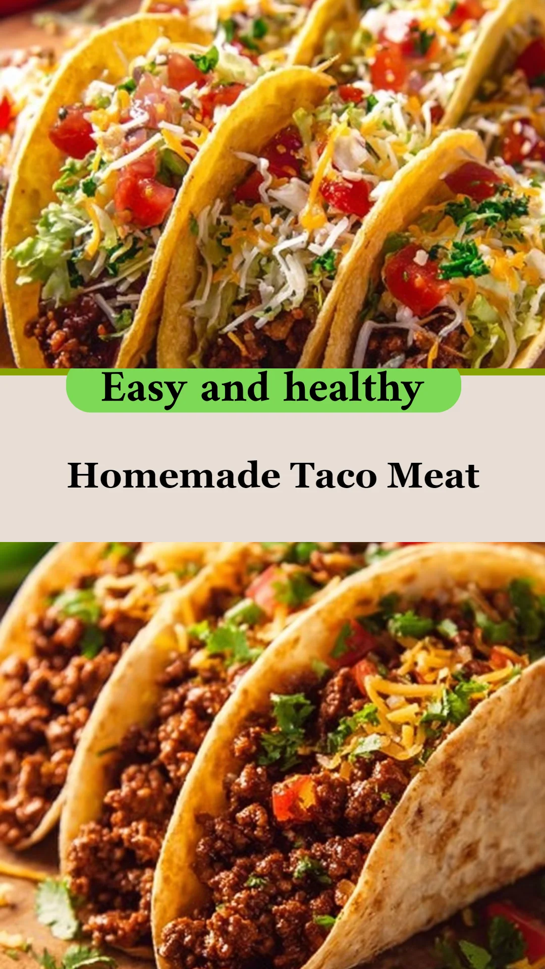 Homemade Taco Meat