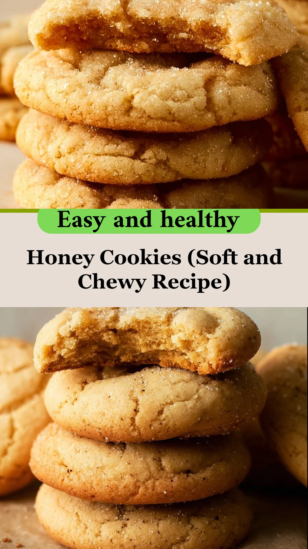 Honey Cookies (Soft and Chewy Recipe)