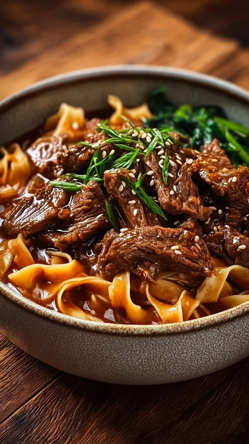 Korean Beef Noodles