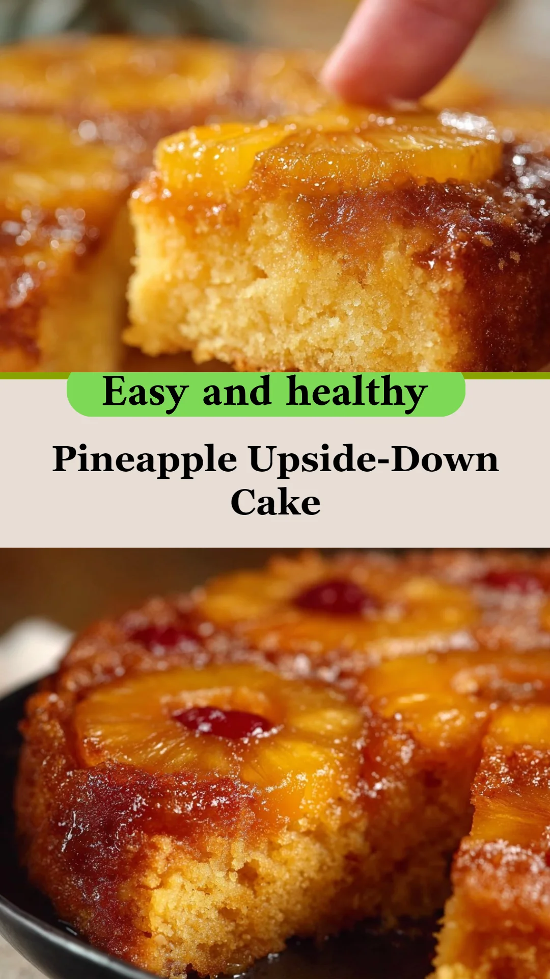 Pineapple Upside-Down Cake