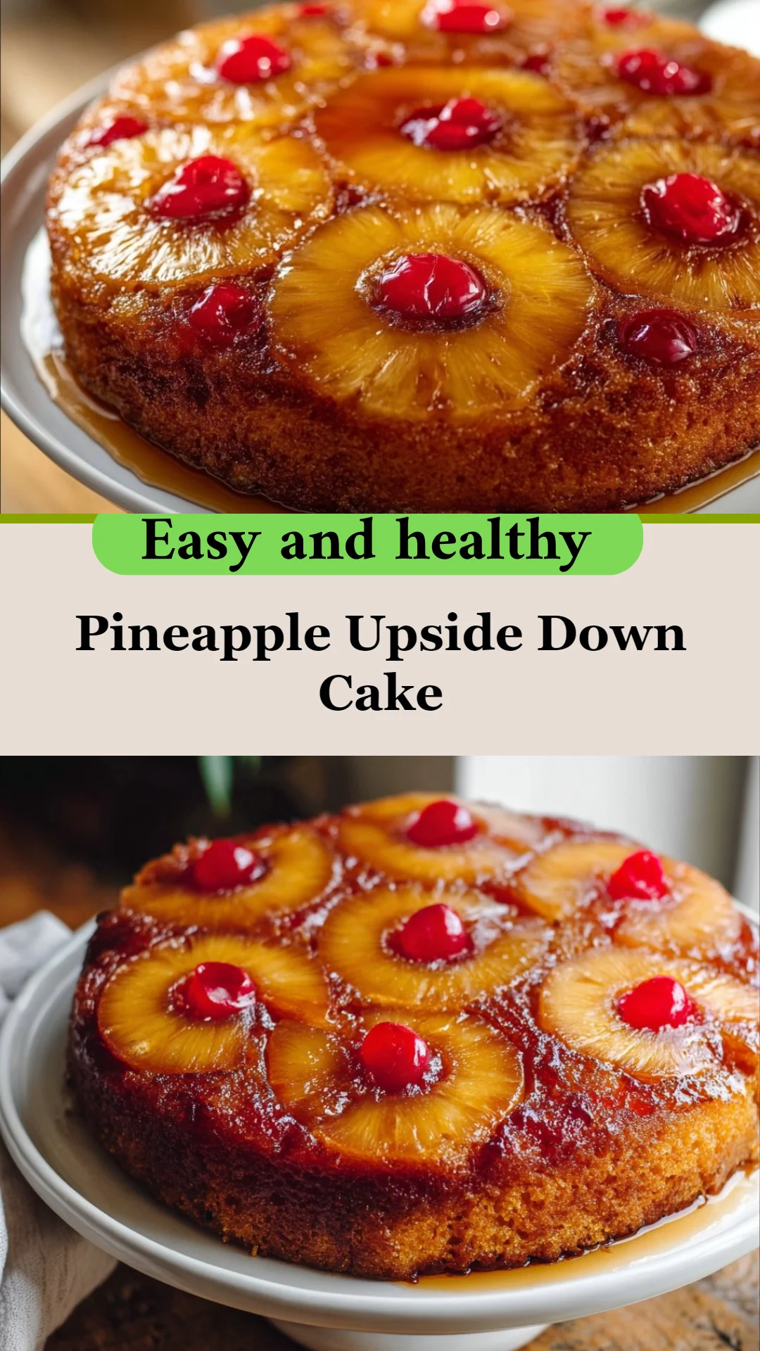 Pineapple Upside Down Cake