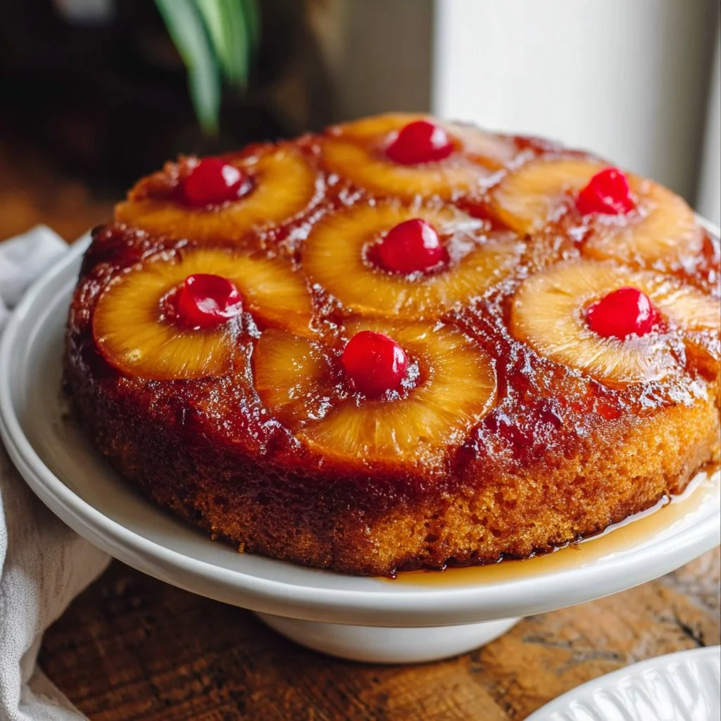 Pineapple Upside Down Cake