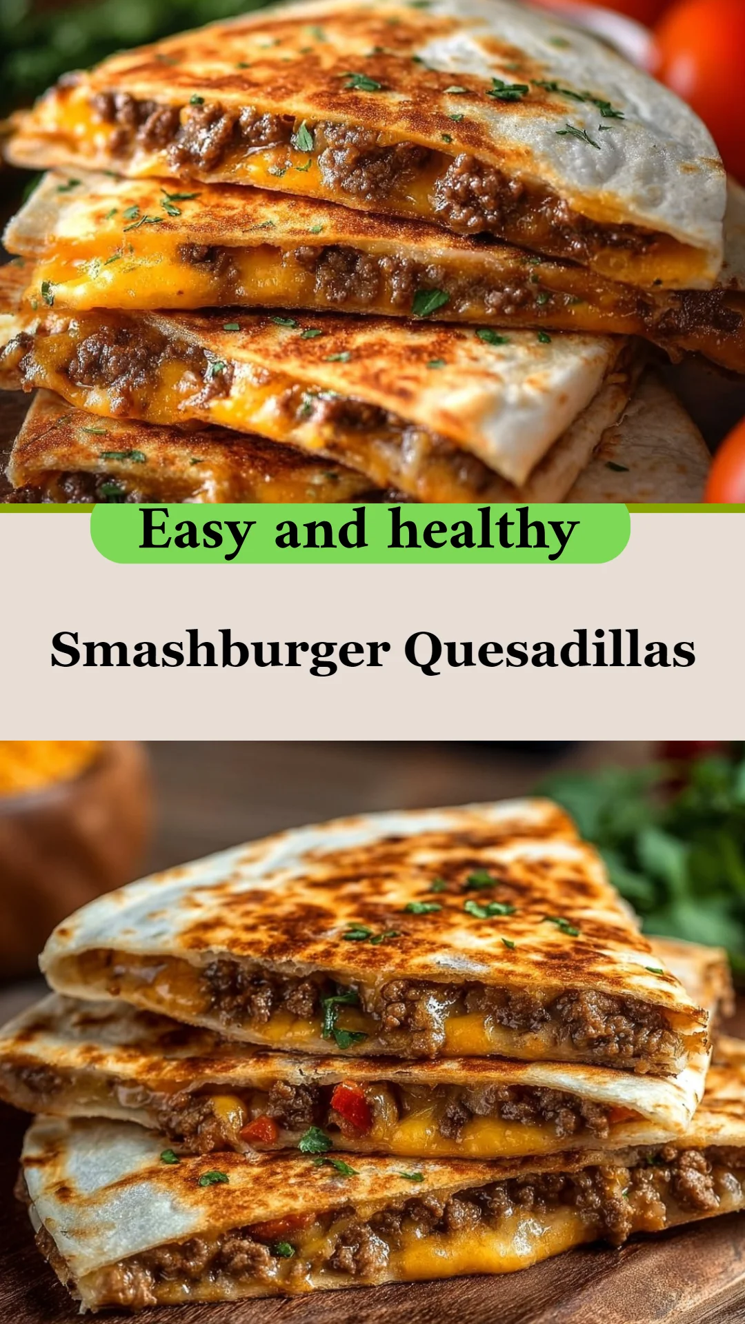 Smashburger Quesadillas