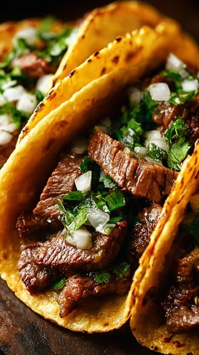 Stovetop Carne Asada Street-Style Tacos