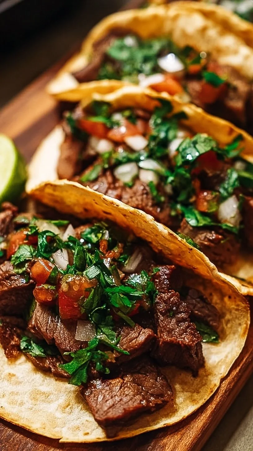 Stovetop Carne Asada Street-Style Tacos