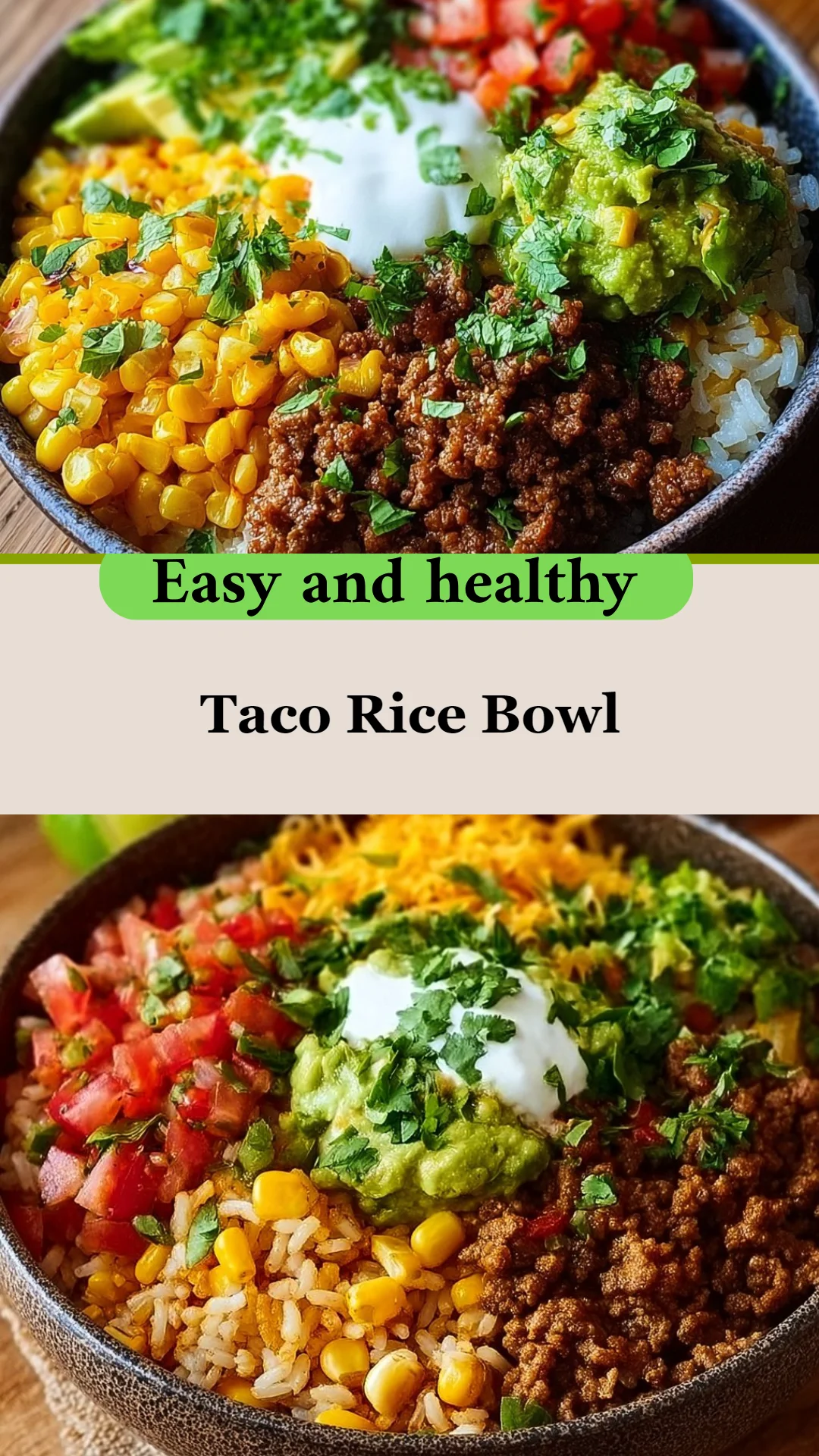Taco Rice Bowl
